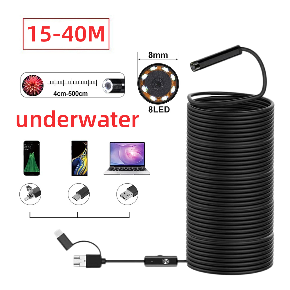 Fish Finder Cable - 40m 어군 탐지기 미니 카메라 내시경
