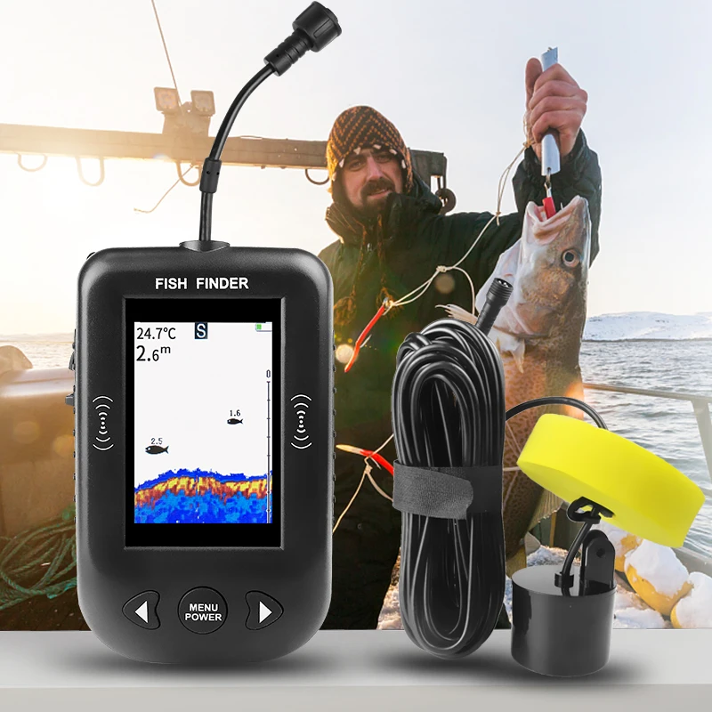 에르창 XF03 어군탐지기 45도 100M 휴대용 어군 - Fish Finder Transducer 리뷰 및 가격