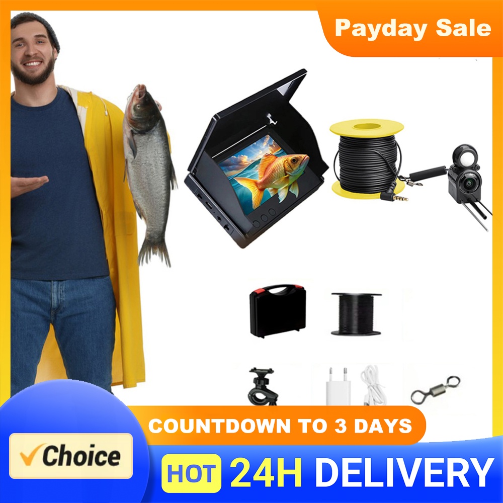 수중 낚시 카메라 4.3인치 IPS 모니터 얼음낚시 카 - Fish Finder Portable 리뷰 및 가격