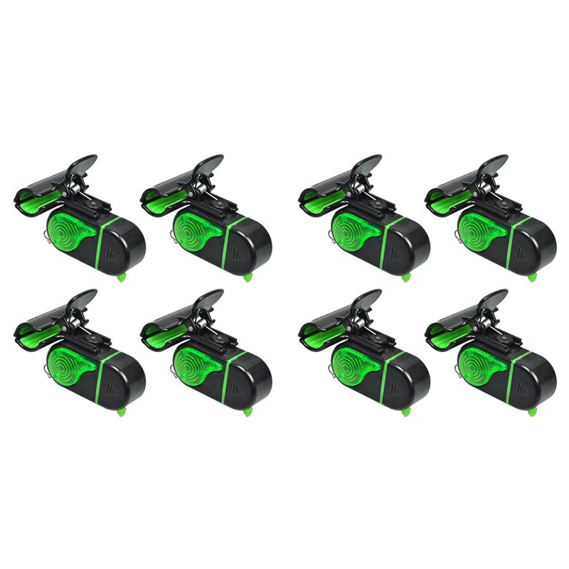 A06F-8PCS LED 조명이 있는 낚시 입질 경보기 - Fish Alarm 리뷰 및 가격