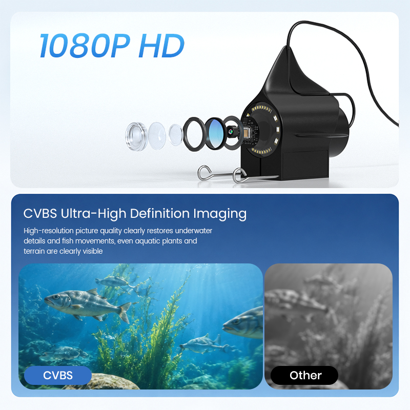 수중 어업용 카메라, 4.3인치 화면, 휴대용, 야간  - Fish Finder Cable 리뷰 및 가격
