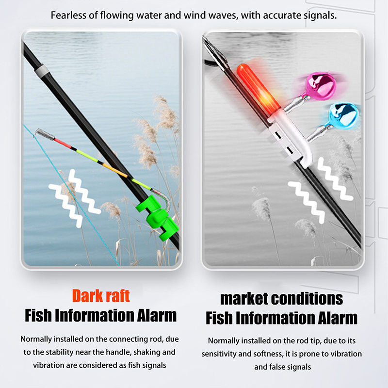 야간 낚시용 탈착식 방수 낚싯대 조명 스틱, 물고기 물 - Fish Alarm 리뷰 및 가격